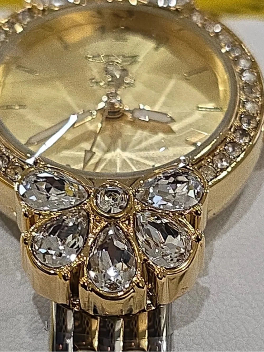 Invicta Rose Gold Crystal Accent Women's Bracelet Watch with White Dial - Picture 10 of 11